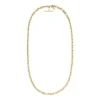 Collana Heritage D-Link con catena a maglie ad ancora in ottone dorato