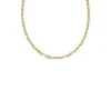 Collana Heritage D-Link con catena a maglie ad ancora in ottone dorato