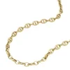 Collana Heritage D-Link in acciaio inossidabile dorato con catena a maglie