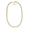Collana Heritage D-Link in acciaio inossidabile dorato con catena a maglie