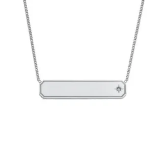 Collana identificativa Sadie in acciaio inossidabile
