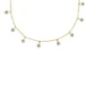 Collana Sutton Evil Eye con catena in ottone