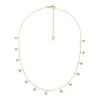 Collana Sutton Evil Eye con catena in ottone