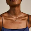 Collana Sutton Heart in acciaio tri-tono