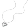 Collana Sutton Legacy Heart con pendente rotante in acciaio inossidabile