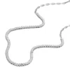 Collana tennis Heritage D-Link Glitz in acciaio inossidabile