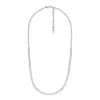 Collana tennis Heritage D-Link Glitz in acciaio inossidabile