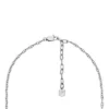 Collana tennis Heritage D-Link Glitz in acciaio inossidabile