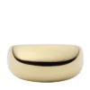 Collezione Ellis Domed Anello con fascia in acciaio inossidabile color oro