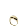 Collezione Ellis Domed Anello con fascia in acciaio inossidabile color oro