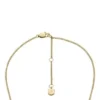 Collezione Sadie Locket Collana con pendente in acciaio inossidabile color oro