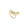 Collezione Sutton Butterfly Anello centrale in acciaio inossidabile color oro