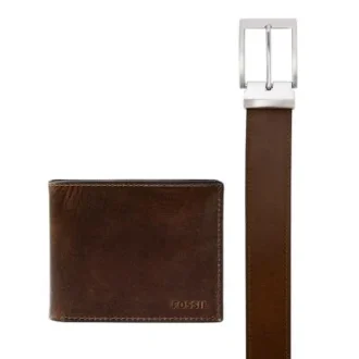Derrick Bifold con Flip ID e cintura Set regalo