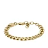 Ellis Core Chains Bracciale con catena in acciaio inossidabile color oro