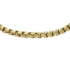 Ellis Core Chains Bracciale con catena in acciaio inossidabile color oro