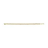 Ellis Core Chains Bracciale con catena in acciaio inossidabile color oro