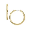 Ellis Essentials Orecchini a cerchio in acciaio inossidabile color oro