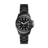 FB-01 Orologio in ceramica nera a tre lancette