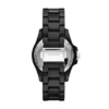 FB-01 Orologio in ceramica nera a tre lancette