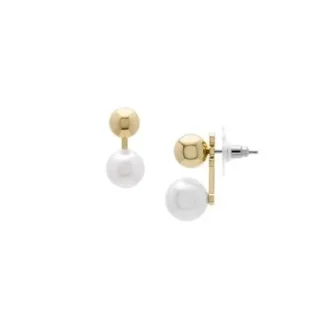 Orecchini con conchiglia bianca Bright Baubles