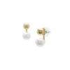 Orecchini con conchiglia bianca Bright Baubles