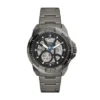 Orologio automatico Bronson in acciaio inossidabile color fumo