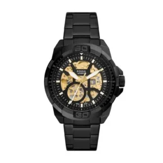 Orologio automatico Bronson in acciaio inossidabile nero