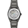 Orologio automatico Everett in acciaio inossidabile color fumo