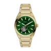 Orologio automatico Everett in acciaio inossidabile color oro