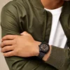 Orologio automatico in acciaio inossidabile nero
