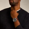 Orologio Bronson Chronograph in pelle marrone LiteHide™