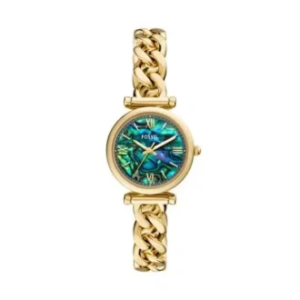 Orologio Carlie a tre lancette in acciaio inossidabile