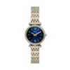 Orologio Carlie a tre lancette in acciaio inossidabile bicolore