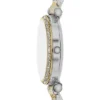 Orologio Carlie a tre lancette in acciaio inossidabile bicolore