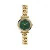 Orologio Carlie a tre lancette in acciaio inossidabile color oro