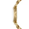 Orologio Carlie a tre lancette in acciaio inossidabile color oro