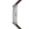 Orologio Carraway a tre lancette con cinturino in pelle marrone