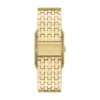 Orologio Carraway a tre lancette in acciaio inossidabile color oro