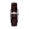 Orologio Carraway automatico in pelle di coccodrillo marrone