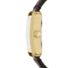 Orologio Carraway automatico in pelle di coccodrillo marrone