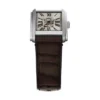 Orologio Carraway automatico in pelle di coccodrillo marrone
