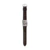 Orologio Carraway automatico in pelle di coccodrillo marrone