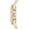 Orologio cronografo Dean in acciaio inossidabile color oro
