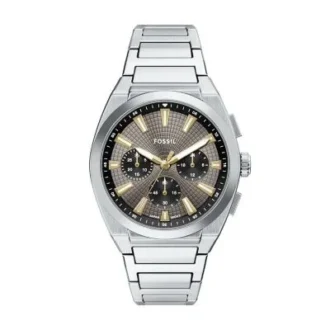 Orologio cronografo Everett in acciaio inossidabile