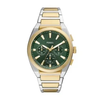 Orologio cronografo Everett in acciaio inossidabile bicolore