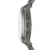 Orologio cronografo Everett in acciaio inossidabile fumé
