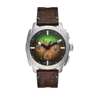 Orologio cronografo Grass Block in edizione limitata Minecraft x Fossil