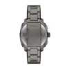 Orologio cronografo in acciaio inossidabile color fumo