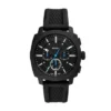 Orologio cronografo in silicone nero Machine
