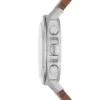 Orologio cronografo Privateer in pelle marrone